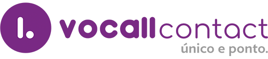Logo Vocallcontact - único e ponto